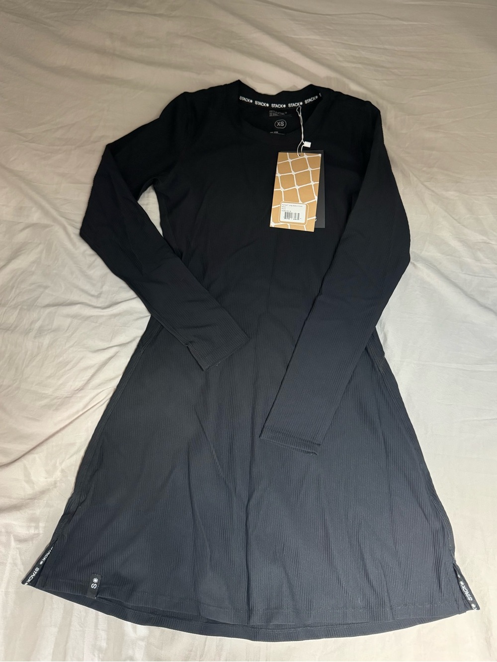 Stack Athletics RibTech Courtside Long Sleeve Dress